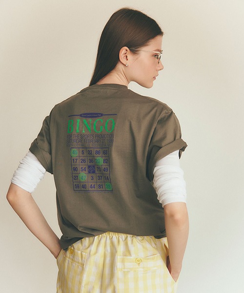 ��2BUY=10%OFF�����桿�ڥ�����/20%OFF�ۡ�26SS��THE SHINZONE ���󥾡��� BINGO TEE �ӥ� T����� 26SMSCU13 ��ǥ�������26 SUMMER SALE�ۡ����ʡ����Բġ�