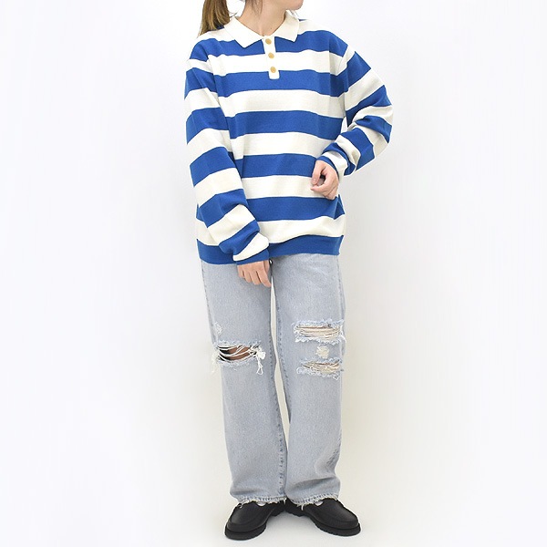 25SSTHE SHINZONE 󥾡 饬˥åȥݥ RUGGER KNIT POLO 25SMSNI06̵