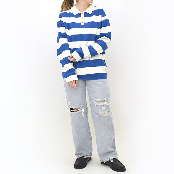 25SSTHE SHINZONE 󥾡 饬˥åȥݥ RUGGER KNIT POLO 25SMSNI06̵