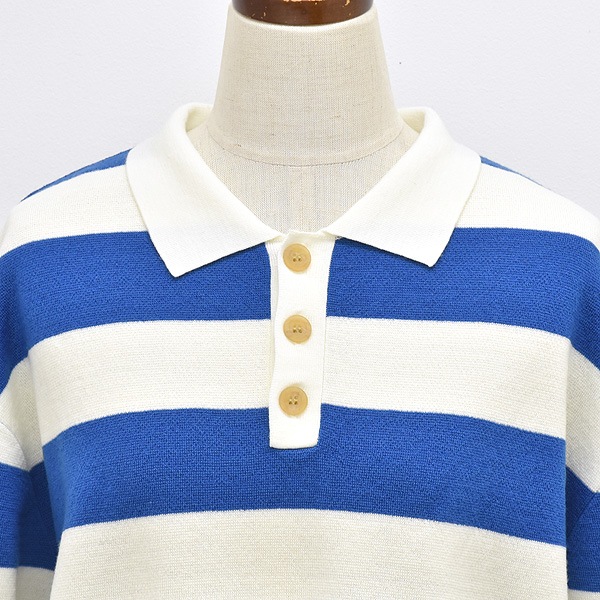 25SSTHE SHINZONE 󥾡 饬˥åȥݥ RUGGER KNIT POLO 25SMSNI06̵