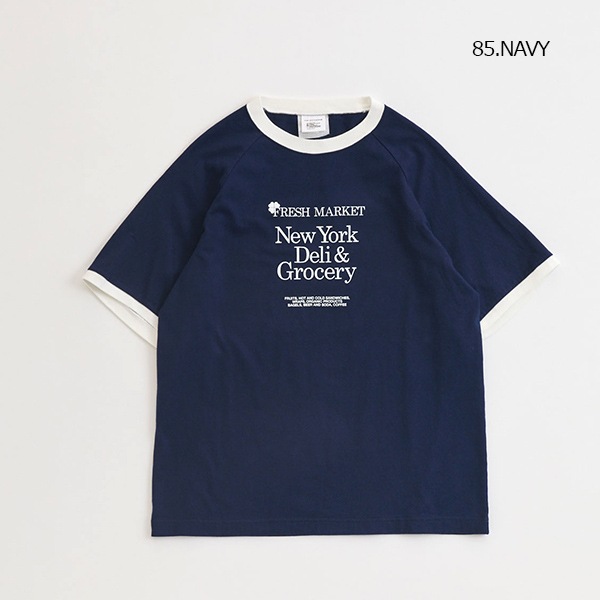 ��26SS��THE SHINZONE ���󥾡��� FRESH MARKET RINGER TEE �ե�å��� �ޡ����å� ��󥬡� T����� 26SMSCU12 ��ǥ�����������̵���ۡ�ͽ��ۡڥ���å��ݥ��Ȳġ�
