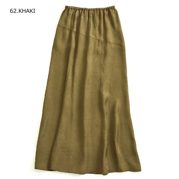 ��26AW��THE SHINZONE ���󥾡��� PIGMENT DYED SATIN SKIRT �ԥ����ȥ��� ���ƥ󥹥����� 26AMSSK02 ��ǥ�����������̵����