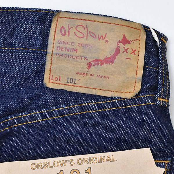 orSlow ���������� 101 DAD'S FIT DENIM PANTS ���å� �ե��å� �ǥ˥�ѥ�� ONE WASH 01-1010W-81 ��ǥ����� ��� ��˥��å���������̵����