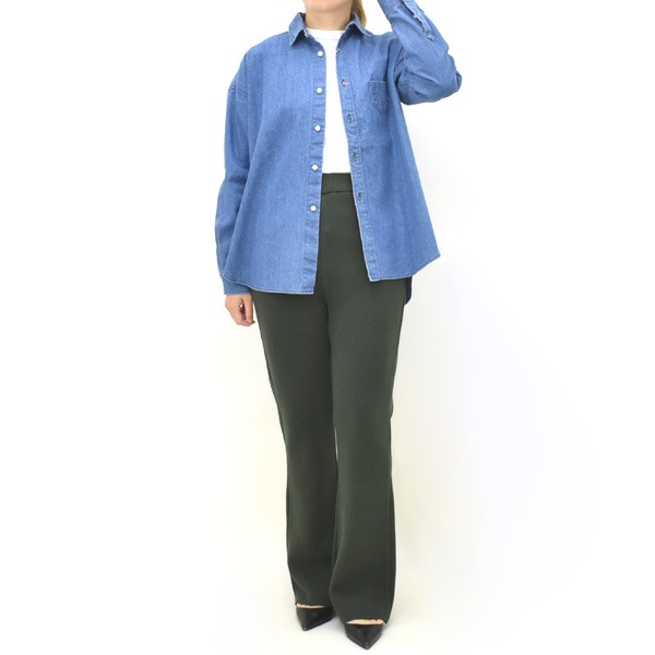 ��25AW��THE SHINZONE ���󥾡��� CHUNKY FLARE PANTS ���åȥ����ե쥢 �ѥ�� 25AMSPA12 ��ǥ�����������̵����