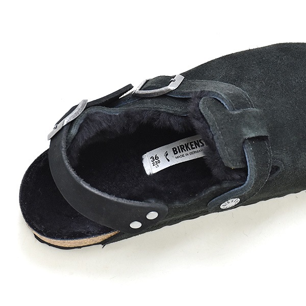 �ڥ�����/30%OFF�ۡ�24FW�ۥӥ륱�󥷥�ȥå� BIRKENSTOCK "TOKIO SHEARLING" �ȥ��� ������� �����å��ܥ�������� �������� �֥�å� �ʥ��� ���� 1028328 ��ǥ�����������̵���ۡ�25-26WINTER SALE�ۡ����ʡ����Բġ�