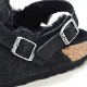 �ڥ�����/30%OFF�ۡ�24FW�ۥӥ륱�󥷥�ȥå� BIRKENSTOCK "TOKIO SHEARLING" �ȥ��� ������� �����å��ܥ�������� �������� �֥�å� �ʥ��� ���� 1028328 ��ǥ�����������̵���ۡ�25-26WINTER SALE�ۡ����ʡ����Բġ�