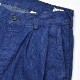 orSlow ���������� TWO TUCK DENIM WIDE TROUSER DENIM 2���å��ǥ˥� �磻�� �ȥ饦���� ONE WASH 03-5021-A81 ��ǥ����� ��� ��˥��å���������̵����