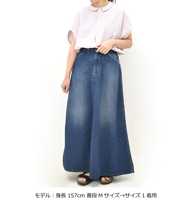 orSlow  30's PAINTER LONG DENIM SKIRT ڥ󥿡󥰥ǥ˥ॹ 00-4127-95 ǥ̵