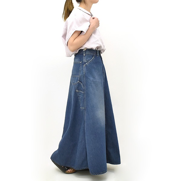 orSlow  30's PAINTER LONG DENIM SKIRT ڥ󥿡󥰥ǥ˥ॹ 00-4127-95 ǥ̵