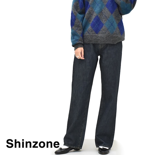25AWTHE SHINZONE 󥾡 MARILYN DENIM PANTS -Roslyn ver.- ޥ ǥ˥ ѥ 25AMSPA08 ǥ̵