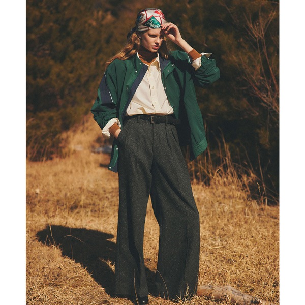 25AWTHE SHINZONE 󥾡 JOSE WIDE PANTS ġå ϥ 磻 ѥ 25AMSPA05 ǥ̵ۡͽ