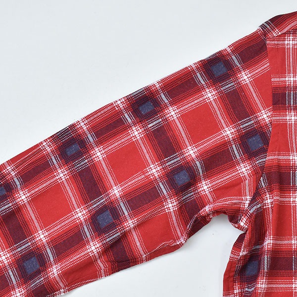 ��25AW��Needles �ˡ��ɥ륺 One-Up Shirt -Printed Flannel/Plaid- �����å� �ե��ͥ� ����� RW303 ��� ������̵����