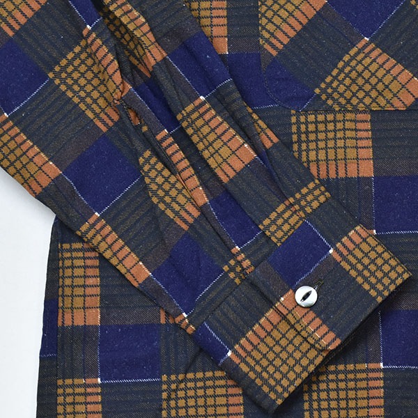 ��25AW��Needles �ˡ��ɥ륺 One-Up Shirt -Printed Flannel/Plaid- �����å� �ե��ͥ� ����� RW303 ��� ������̵����