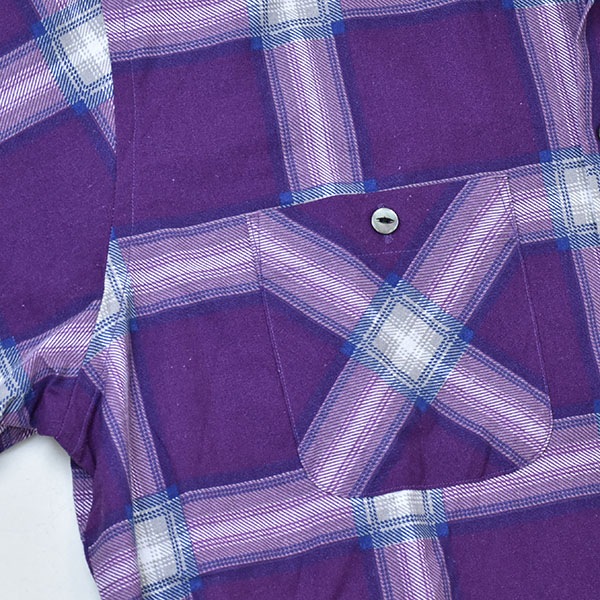 ��25AW��Needles �ˡ��ɥ륺 One-Up Shirt -Printed Flannel/Plaid- �����å� �ե��ͥ� ����� RW303 ��� ������̵����