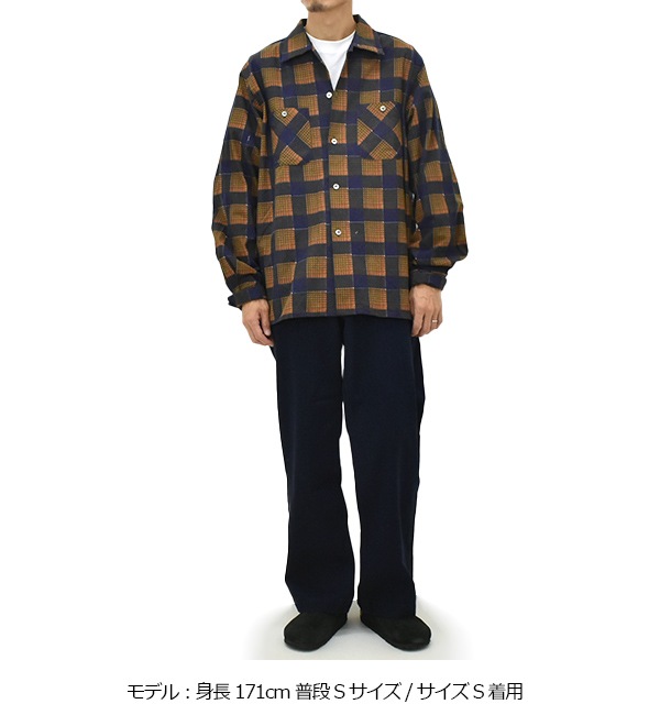 ��25AW��Needles �ˡ��ɥ륺 One-Up Shirt -Printed Flannel/Plaid- �����å� �ե��ͥ� ����� RW303 ��� ������̵����