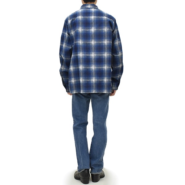 ��25AW��Needles �ˡ��ɥ륺 One-Up Shirt -Printed Flannel/Plaid- �����å� �ե��ͥ� ����� RW303 ��� ������̵����