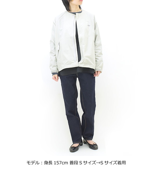 DANTON ����ȥ� ���顼�쥹���㥱�å� "COLLARLESS JACKET" �Ρ����顼���㥱�å� DT-A0281SNY ��ǥ�����������̵����