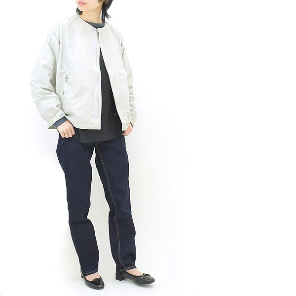 DANTON ����ȥ� ���顼�쥹���㥱�å� "COLLARLESS JACKET" �Ρ����顼���㥱�å� DT-A0281SNY ��ǥ�����������̵����