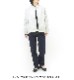 DANTON ����ȥ� ���顼�쥹���㥱�å� "COLLARLESS JACKET" �Ρ����顼���㥱�å� DT-A0281SNY ��ǥ�����������̵����