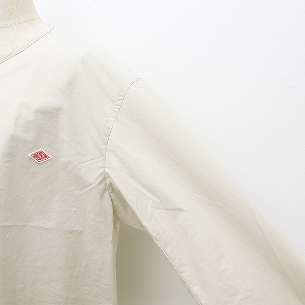 DANTON ����ȥ� ���åȥ󥫥顼�쥹���硼�ȥ��㥱�å� "COTTON WEATHER COLLARLESS SHORT JACKET" DT-A0293HCD ��ǥ�����������̵����