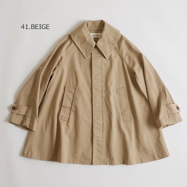 ��24SS��THE SHINZONE ���󥾡��� ���åȥ�ƥ�ȥ����� COTTON TENT COAT 24SMSCU01 �١����� �ͥ��ӡ�������̵����