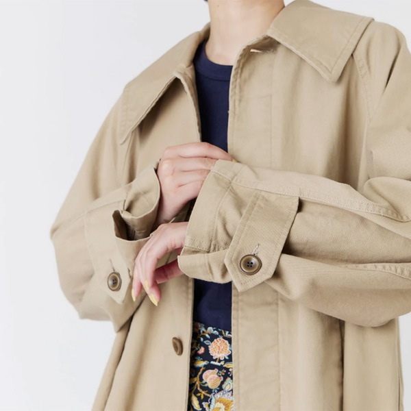 ��24SS��THE SHINZONE ���󥾡��� ���åȥ�ƥ�ȥ����� COTTON TENT COAT 24SMSCU01 �١����� �ͥ��ӡ�������̵����