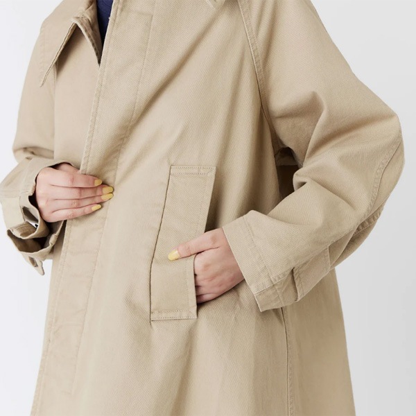 ��24SS��THE SHINZONE ���󥾡��� ���åȥ�ƥ�ȥ����� COTTON TENT COAT 24SMSCU01 �١����� �ͥ��ӡ�������̵����