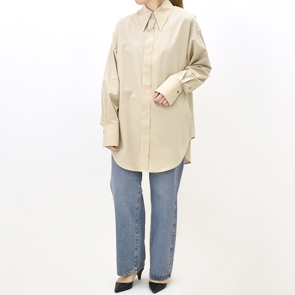 THE SHINZONE 󥾡 POINTED COLLAR SHIRT ݥƥå 顼  25SMSBL05 ǥ̵