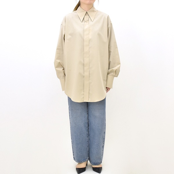 THE SHINZONE 󥾡 POINTED COLLAR SHIRT ݥƥå 顼  25SMSBL05 ǥ̵