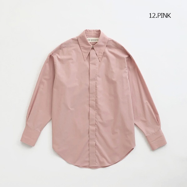 THE SHINZONE 󥾡 POINTED COLLAR SHIRT ݥƥå 顼  25SMSBL05 ǥ̵