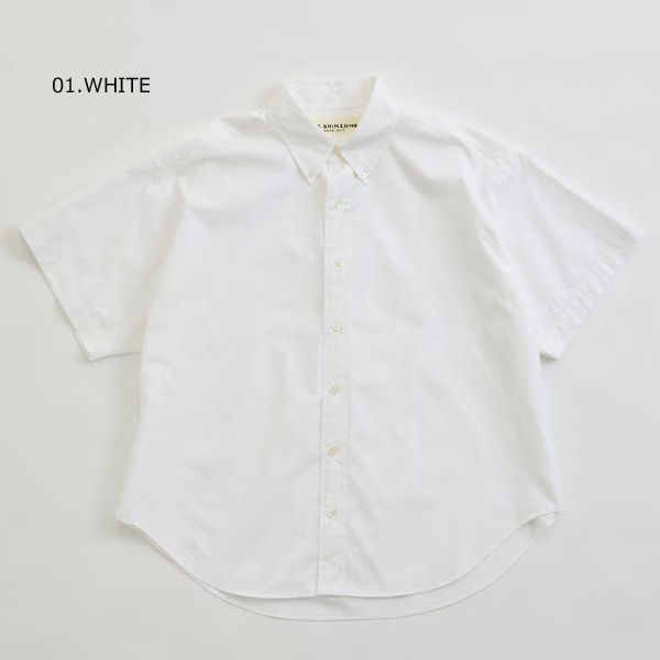 ��25Summer��THE SHINZONE ���󥾡��� HALF SLEEVES DADDY SHIRT Ⱦµ���ǥ������ 25MMSBL06������̵����