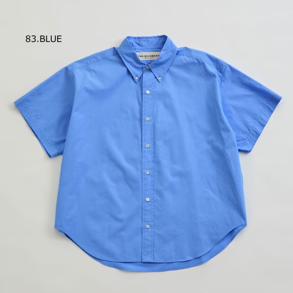 ��25Summer��THE SHINZONE ���󥾡��� HALF SLEEVES DADDY SHIRT Ⱦµ���ǥ������ 25MMSBL06������̵����