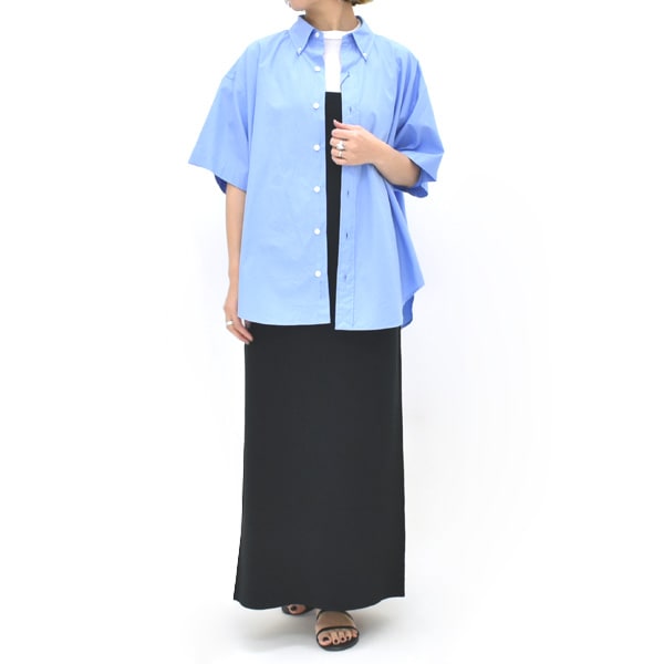 ��25Summer��THE SHINZONE ���󥾡��� HALF SLEEVES DADDY SHIRT Ⱦµ���ǥ������ 25MMSBL06������̵����