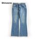 ��26AW��THE SHINZONE ���󥾡��� JANE DENIM PANTS ��������ǥ˥�ѥ�� �ե쥢 26AMSPA05 ��ǥ�����������̵���ۡ�ͽ���