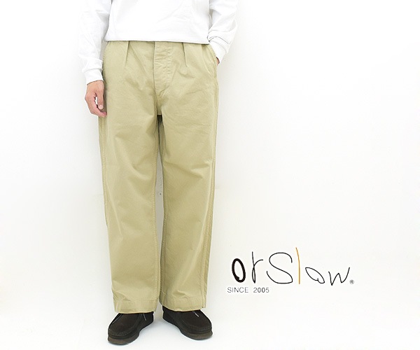 orSlow ���������� �磻�ɥե��å� �ե��������ߡ��ȥ饦�����ѥ��  ���Υѥ� M-52 FRENCH ARMY TROUSER 03-5252-72 ����ɥ١����� ��󥺡�����̵����