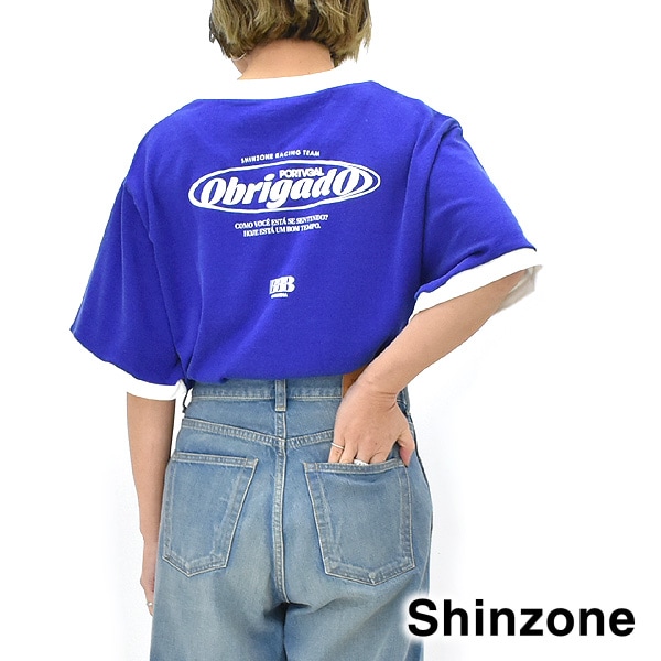 25SummerTHE SHINZONE 󥾡 OBRIGADO TEE ֥ꥬT 25MMSCU02̵