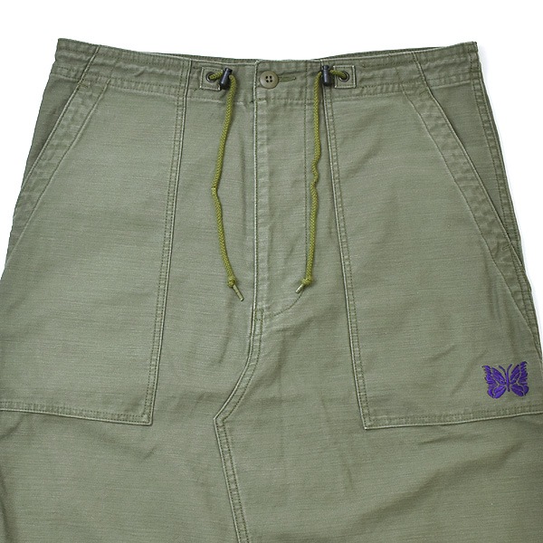 ��25AW��Needles �ˡ��ɥ륺 String Fatigue Skirt ���ȥ�� �ե��ƥ����� �������� Reversed Sateen RW218 ��ǥ�����������̵����