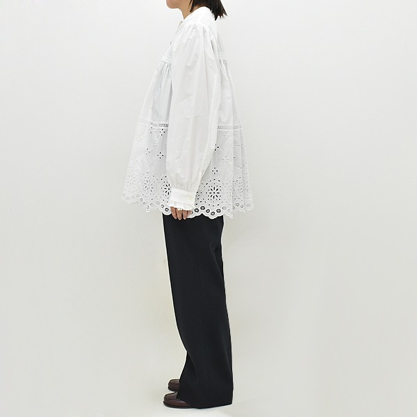 ��26AW��THE SHINZONE ���󥾡��� CHURCH BLOUSE ���㡼���֥饦�� �ɽ��졼�� �ե�� 26AMSBL06 ��ǥ�����������̵����