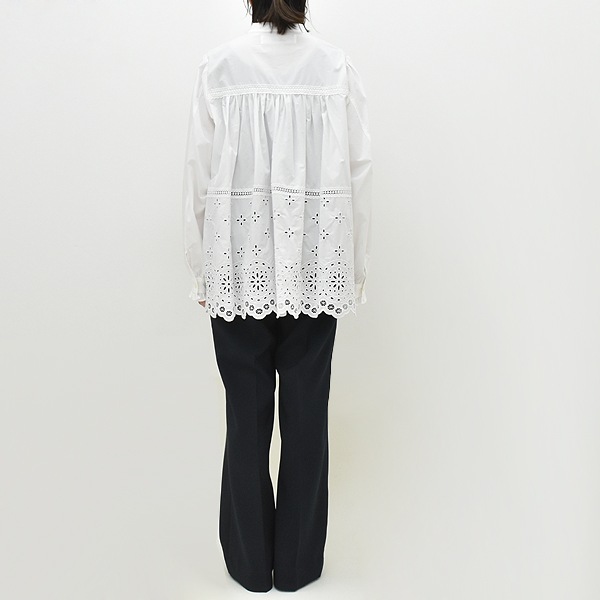 ��26AW��THE SHINZONE ���󥾡��� CHURCH BLOUSE ���㡼���֥饦�� �ɽ��졼�� �ե�� 26AMSBL06 ��ǥ�����������̵����
