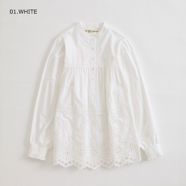 ��26AW��THE SHINZONE ���󥾡��� CHURCH BLOUSE ���㡼���֥饦�� �ɽ��졼�� �ե�� 26AMSBL06 ��ǥ�����������̵���ۡ�ͽ���