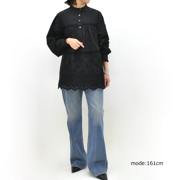 ��26AW��THE SHINZONE ���󥾡��� CHURCH BLOUSE ���㡼���֥饦�� �ɽ��졼�� �ե�� 26AMSBL06 ��ǥ�����������̵����