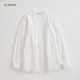 ��26AW��THE SHINZONE ���󥾡��� CHURCH BLOUSE ���㡼���֥饦�� �ɽ��졼�� �ե�� 26AMSBL06 ��ǥ�����������̵���ۡ�ͽ���
