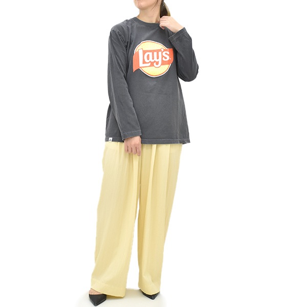 BALMYDAY'S �Х�ߡ��ǥ��� Lays L/S Tee �쥤�� ���󥰥��꡼�� T����� Ĺµ BAL-26AW-CS08 ��ǥ������ڥ���å��ݥ��Ȳġ�