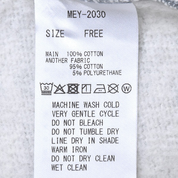 MEYAME  LOGO EMBROIDERY SWEAT ɽ å MEY-2030 ǥ̵