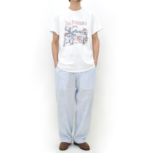 �ڥ�����/30%OFF��HIGH! STANDARD �ϥ������������ SF SIGHTSEEING MAP TEE ����ե�󥷥��� �ץ���T����� 1019585 ��ǥ����� ��� ��˥��å����ڥ���å��ݥ��Ȳġۡ�26 SUMMER SALE�ۡ����ʡ����Բġ�