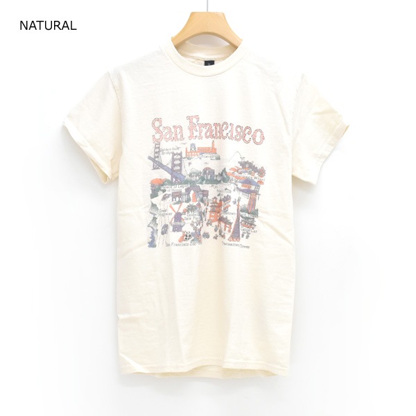 �ڥ�����/30%OFF��HIGH! STANDARD �ϥ������������ SF SIGHTSEEING MAP TEE ����ե�󥷥��� �ץ���T����� 1019585 ��ǥ����� ��� ��˥��å����ڥ���å��ݥ��Ȳġۡ�26 SUMMER SALE�ۡ����ʡ����Բġ�