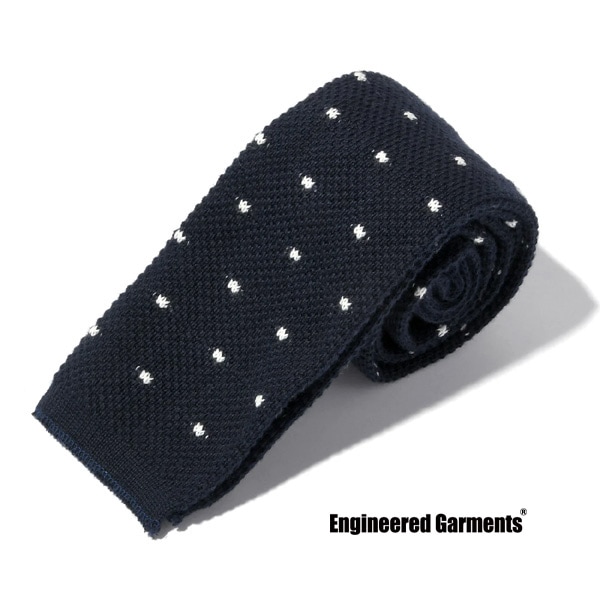 24SSEngineered Garments 󥸥˥ɥ ˥åȥ ݥ륫ɥå Knit Tie -Polka Dot- OR415̵ۡڥåݥȲġ