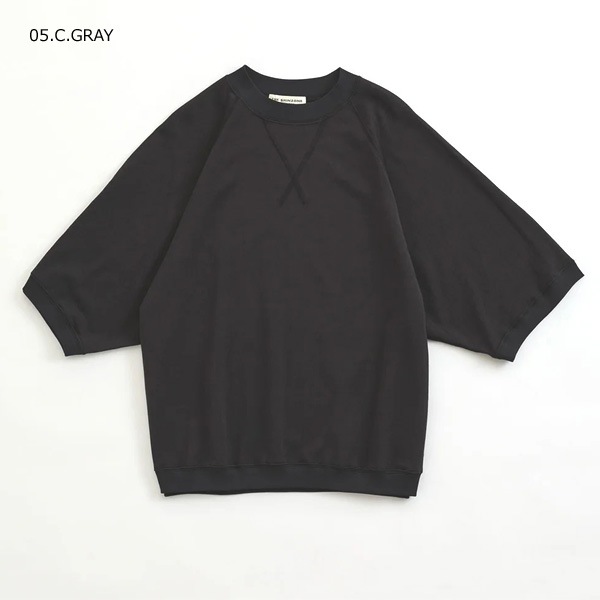 25SummerTHE SHINZONE 󥾡 SHEER HALF SLEEVES SWEATSHIRT  Ⱦµåȥ 25MMSCU08̵