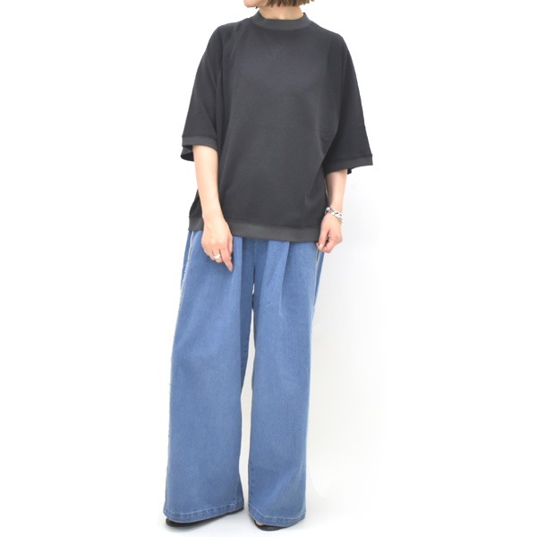 ��26Summer��THE SHINZONE ���󥾡��� SHEER HALF SLEEVES SWEATSHIRT ������ Ⱦµ�������åȥ���� 25MMSCU08������̵����