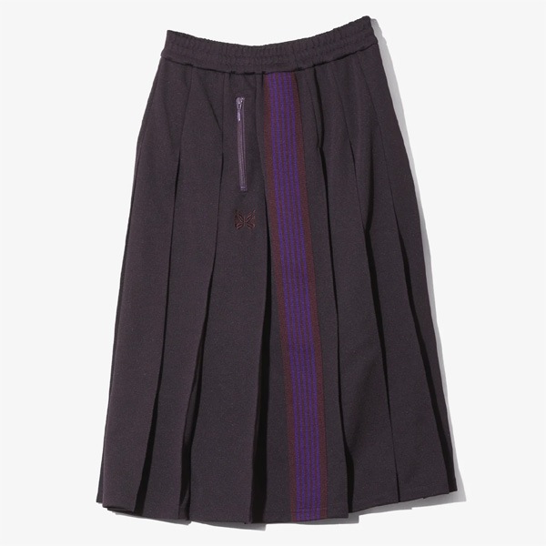 ��26FW��Needles �ˡ��ɥ륺 Pleated Track Skirt -Poly Smooth- �����ɥ饤�� �ȥ�å��������� TY357 ��ǥ�����������̵����